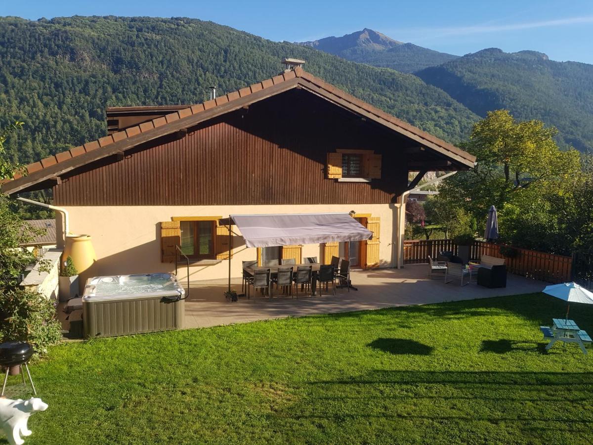 Chalet Avec Jacuzzi, Billard, Jardin Clos, Proche Paradiski La Plagne Exterior foto